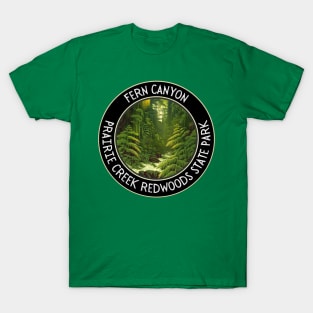 Fern Canyon Camping and Hiking Trail in California T-Shirt